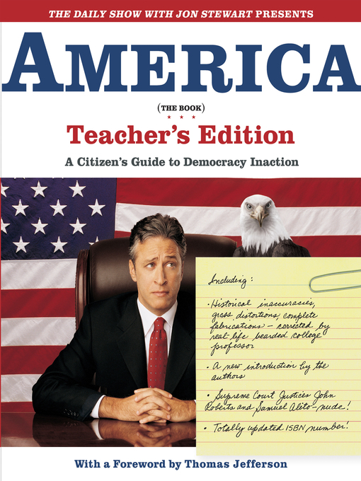 Title details for THE DAILY SHOW WITH JON STEWART PRESENTS AMERICA (THE BOOK) by Jon Stewart - Wait list